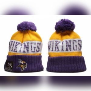 Minnesota Vikings Winter Pom Knit Beanie